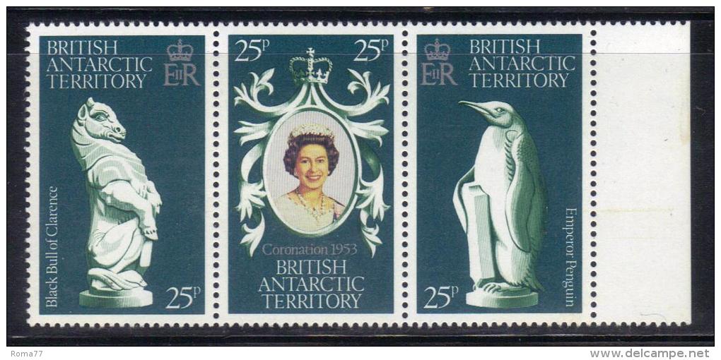 Z735 - ANTARTIC 1978 , Serie N. 75/77  *** MNH . Elizabeth II - Unused Stamps