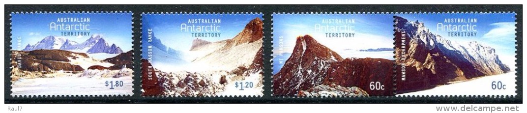 A.A.T., Antarctic Australien 2013 - Paysages, Montagnes - 4val Neuf // Mnh - Nuevos