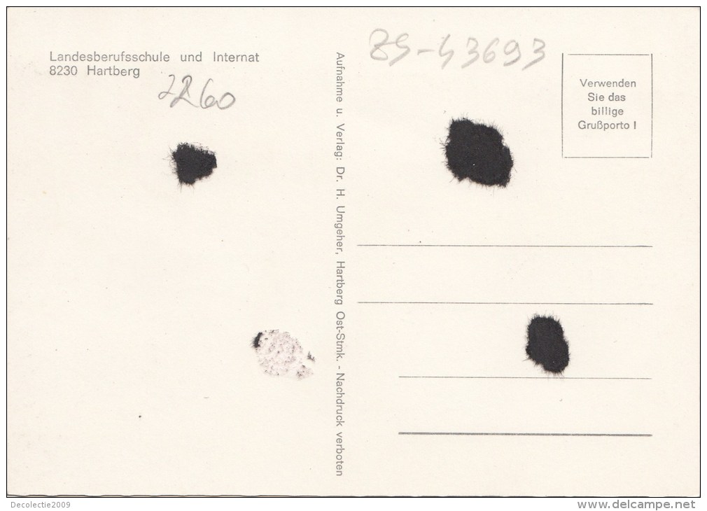 ZS43693 Landesberufsschule Und Internet    Hartberg    2 Scans - Hartberg