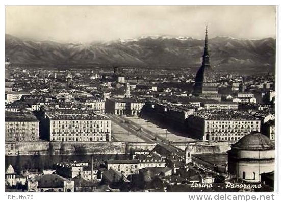 Torino - General View - 66 - Formato Grande Viaggiata - Multi-vues, Vues Panoramiques