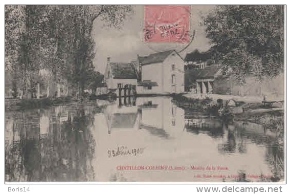 45-8166  -    CHATILLON-COLIGNY  -  Le Moulin De La Fosse - Chatillon Coligny