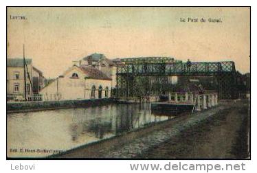 LUTTRE « Le Pont Du Canal » Ed. Phototypie Marco Marcovici à Bxl (1910) - Pont-à-Celles