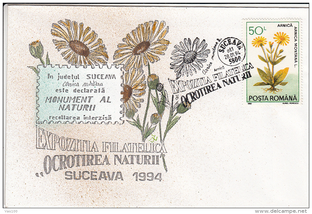 MEDICAL PLANTS AND FRUITS,TREES, FRUITS, 6X SPECIAL COVERS, 1994, ROMANIA - Plantes Médicinales