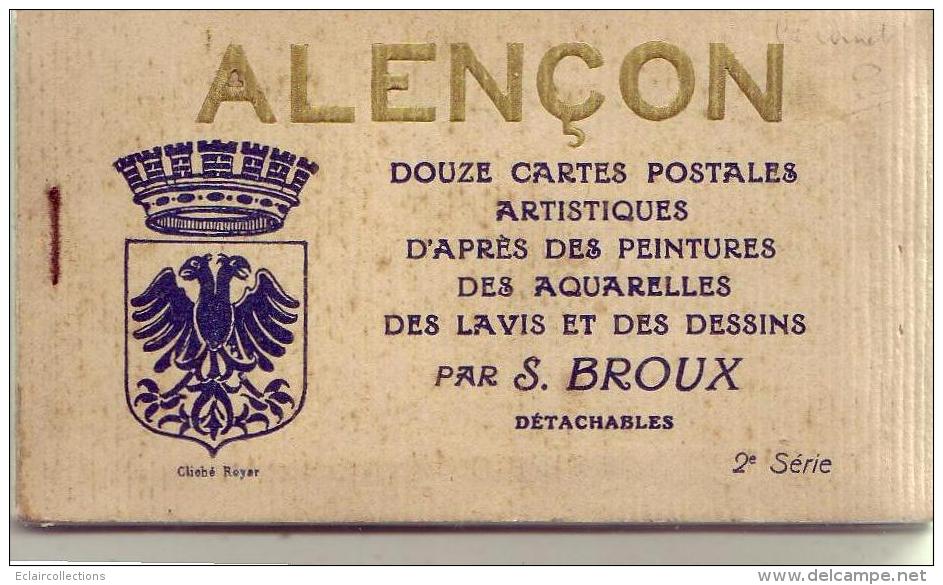 Alençon   61     Carnet De 12 Vues    (SVP Lire Annotation) - Alencon