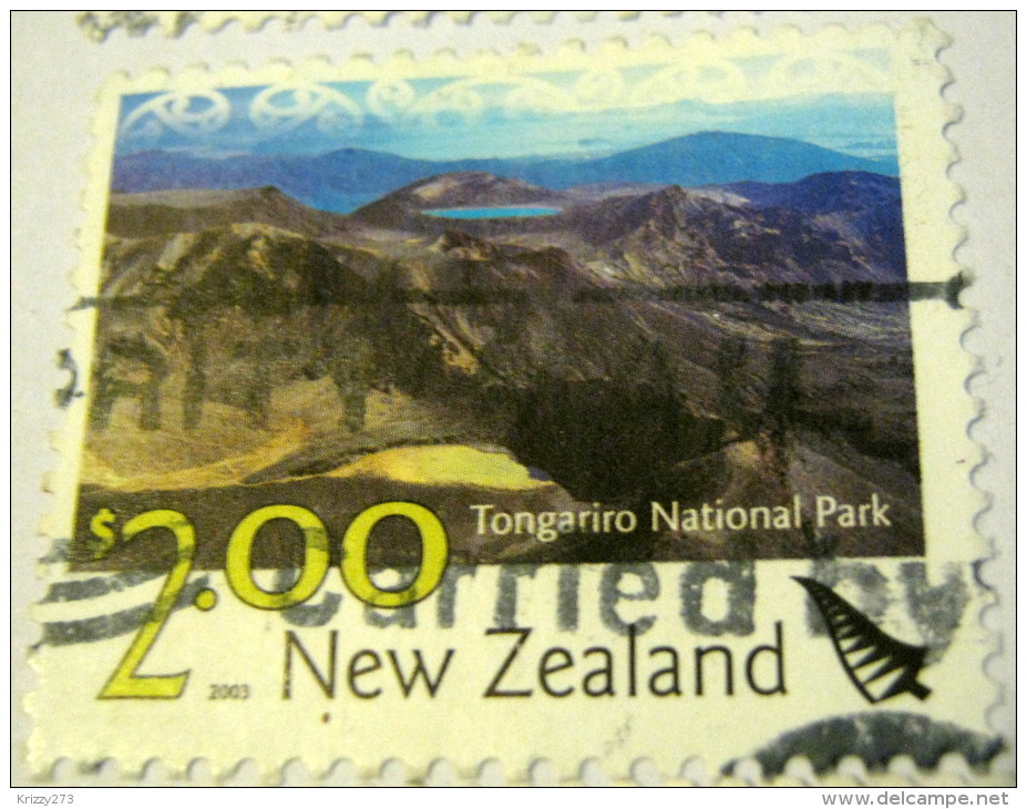 New Zealand 2003 Tongariro National Park $2.00 - Used - Gebruikt