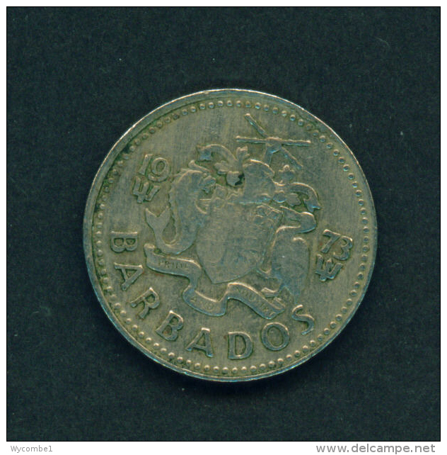 BARBADOS - 1973 25c Circ. - Barbados