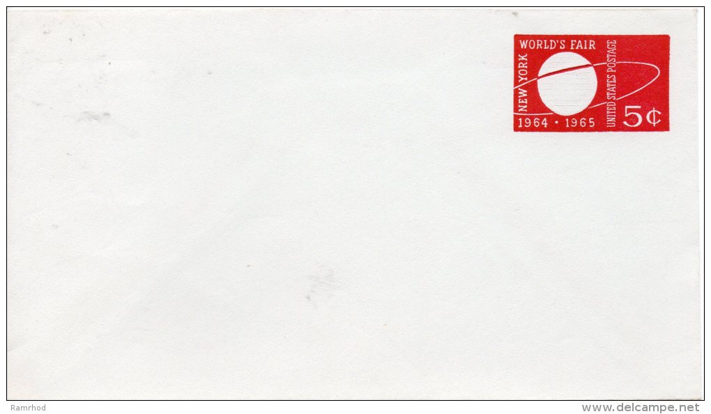 USA 1964-65 STAMPED COVER - New York World Fair Unused - 1961-80