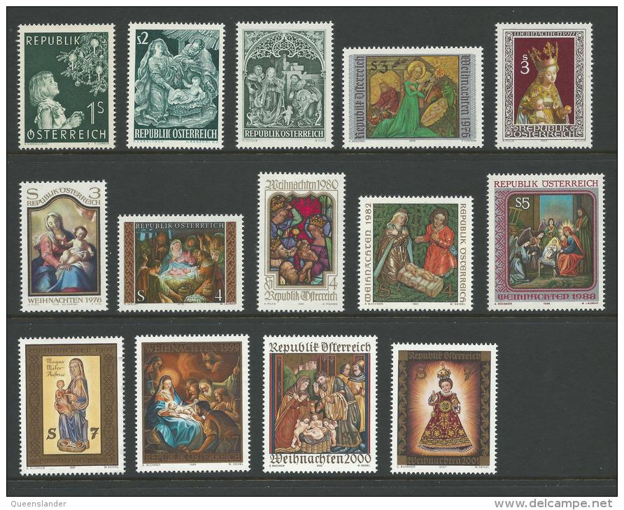 Small Collection Of  Austria MUH & Used Nice Colourful Sramps Nice Scott Catalogue Value - Sammlungen