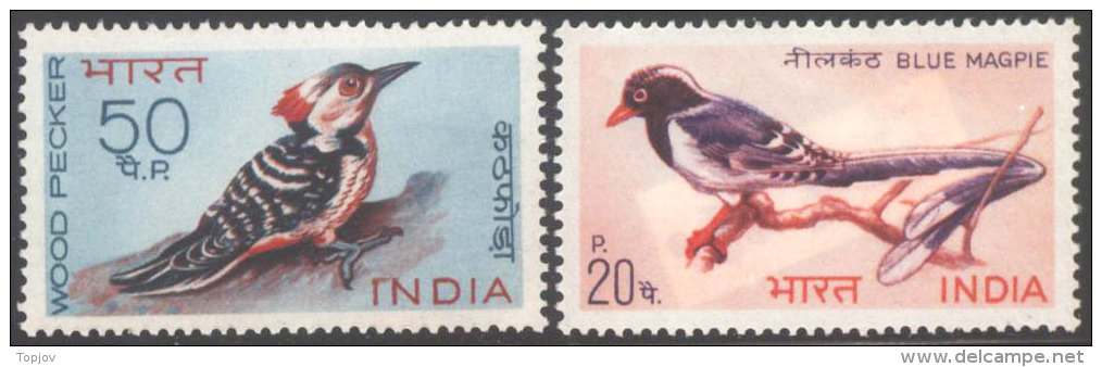 INDIA - BIRS LOT - **MNH - 1968 - Ongebruikt