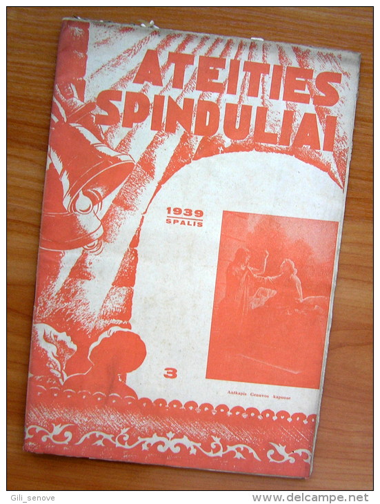 Lithuania/ Monthly Magazine/ Ateities Spinduliai 1939.10. No. 3 - Magazines