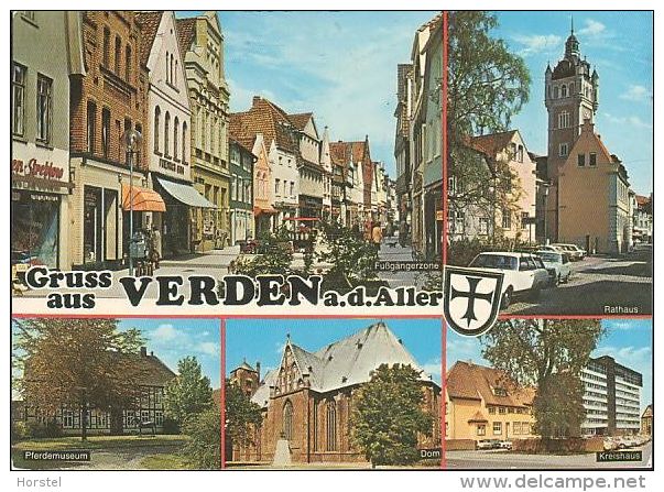 D-27283 Verden (Aller) - Alte Ansichten - Stamp - Verden