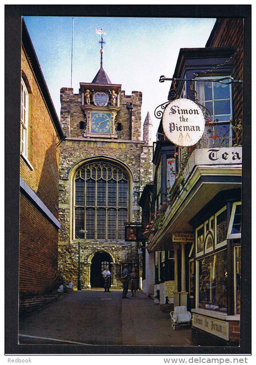 RB 933 - 4 Postcards - Rye Sussex - St Mary's Church - Old Houses - Mermaid Street - Rye