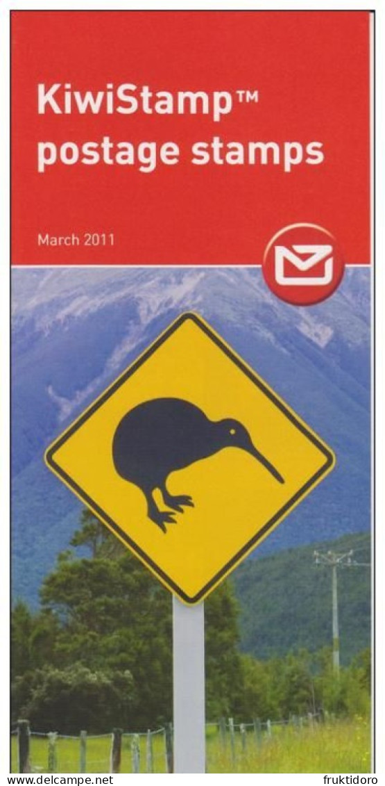 New Zealand Brochures 2011 Kiwi - Hokey Pokey - Beach - Children's Health - Flightless Birds - Kiwi - Kakapo - Takahe - Collections, Lots & Series