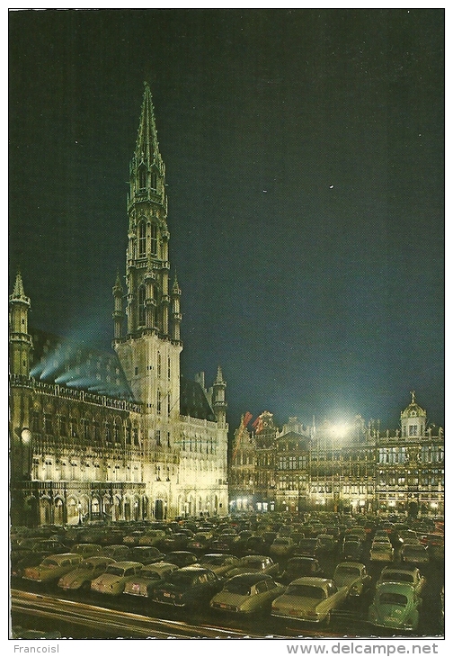Belgique. Bruxelles. Grand-Place De Nuit. - Bruxelles La Nuit