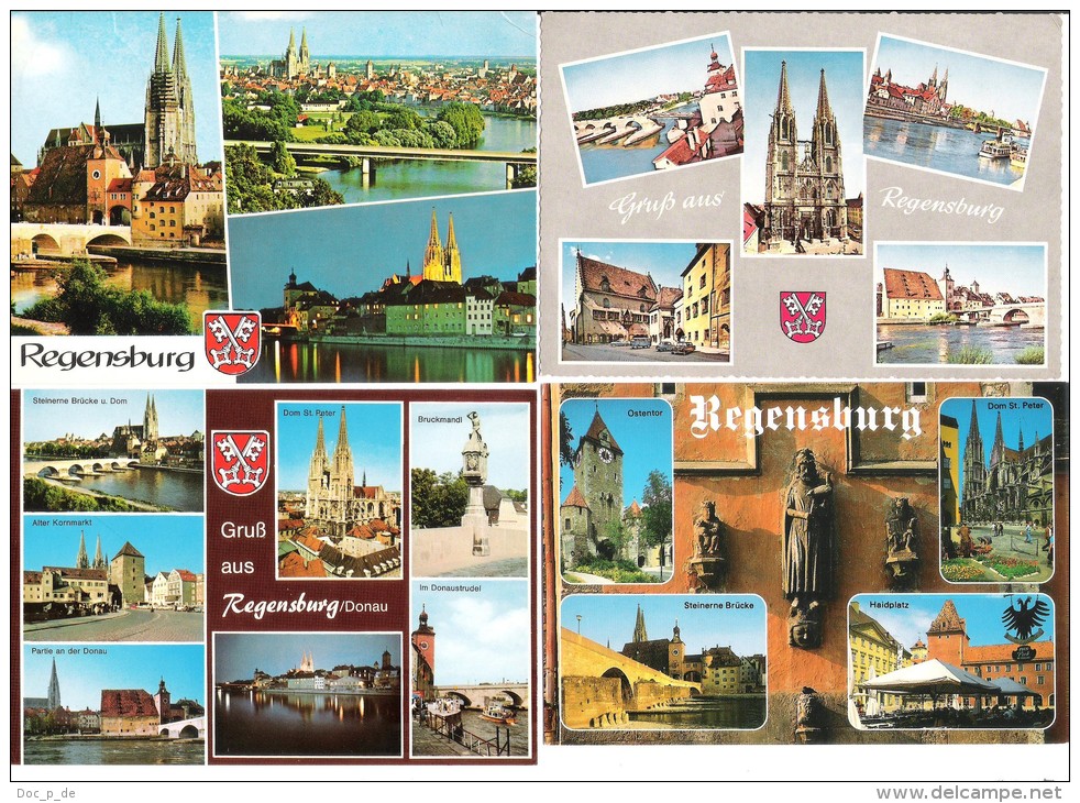 Germany - 4 Cards - Regensburg - Regensburg