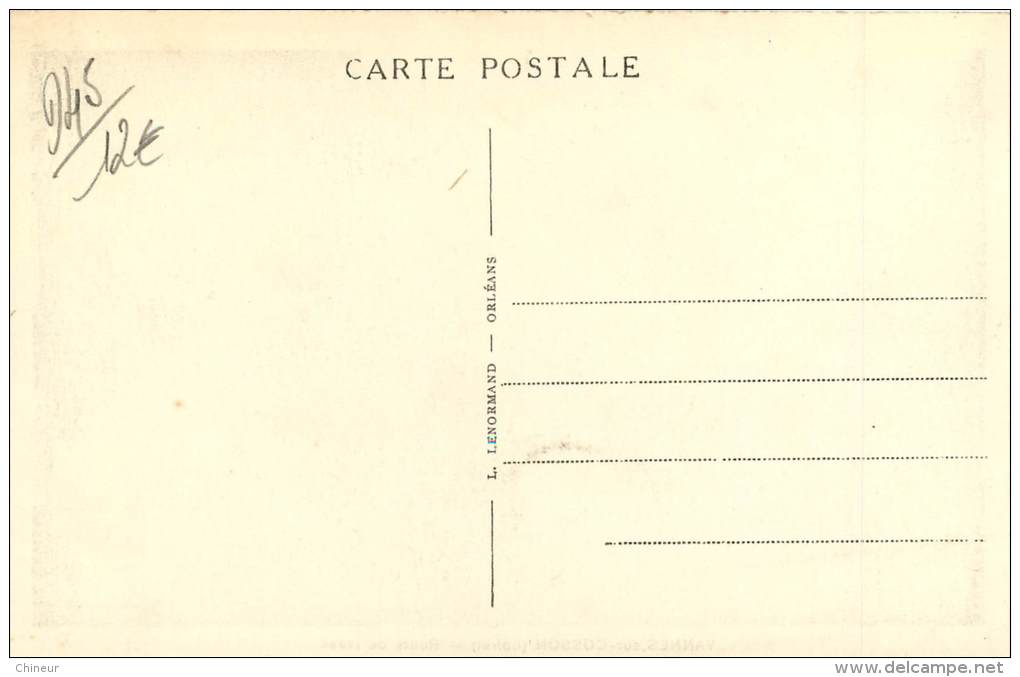 VANNES SUR COSSON ROUTE DE ISDES - Other & Unclassified