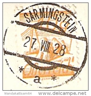 AK 13989 Sarmingstein Sägemühle. 27. VIII. 28 SARMINGSTEIN * A * - Perg