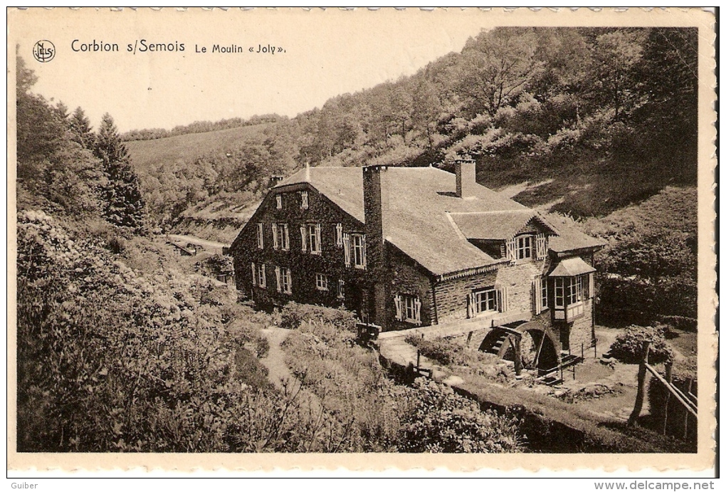 Corbion Sur Semois Le Moulin Joly Dentelée Maqua Allard Hotel Des Ardennes - Bouillon