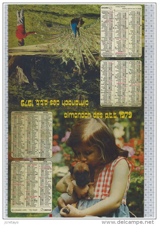 Almanach Des PTT De 1979, Dept Vienne, 86 - Grand Format : 1971-80