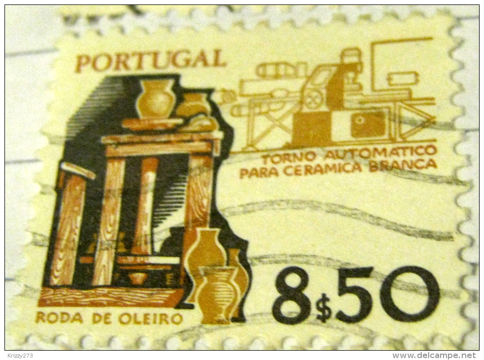 Portugal 1981 Ceramic Industries 8.50e - Used - Oblitérés