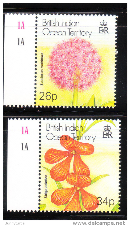 British Indian Ocean Territory BIOT 2001 Plants MNH - Territoire Britannique De L'Océan Indien