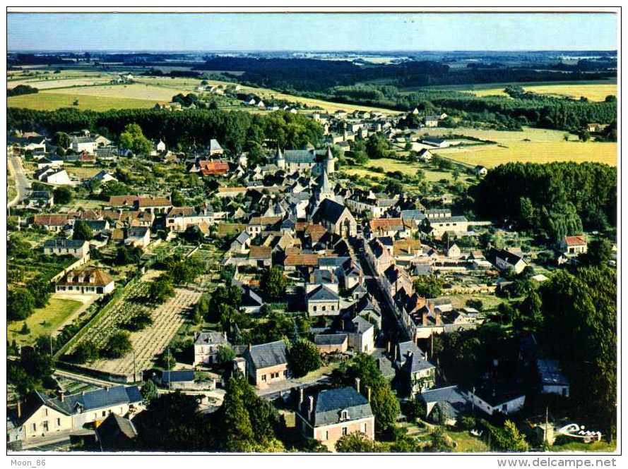 37 GENILLE - Vue Aérienne De 1992 - Genillé