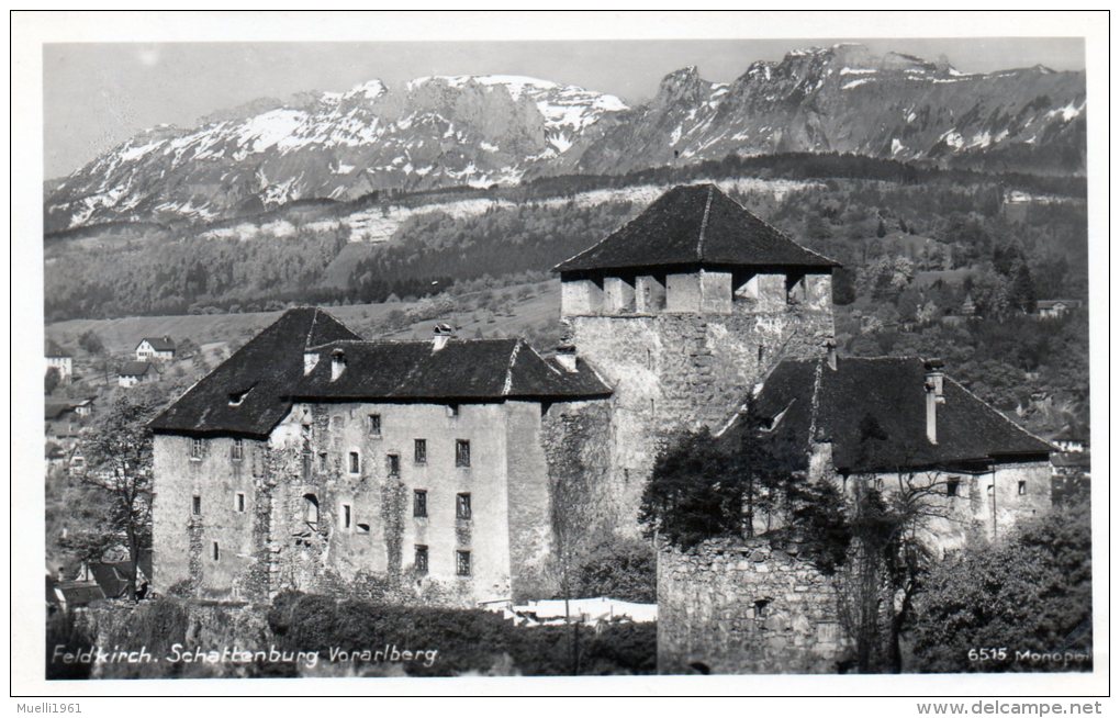 AK  Feldkirch,  Schattenburg, Ungel. Um 1925,  FOTO-AK - Feldkirch