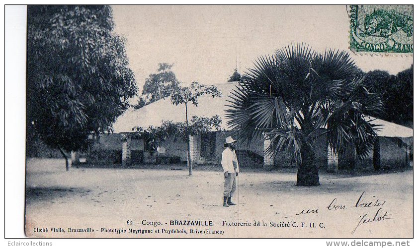 Afrique   Congo Français  Brazzaville   Factorerie De La Société - Congo Français