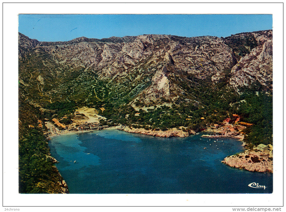 Marseille: La Calanque De Sormiou, Vue Aerienne (13-2821) - Quartiers Sud, Mazargues, Bonneveine, Pointe Rouge, Calanques