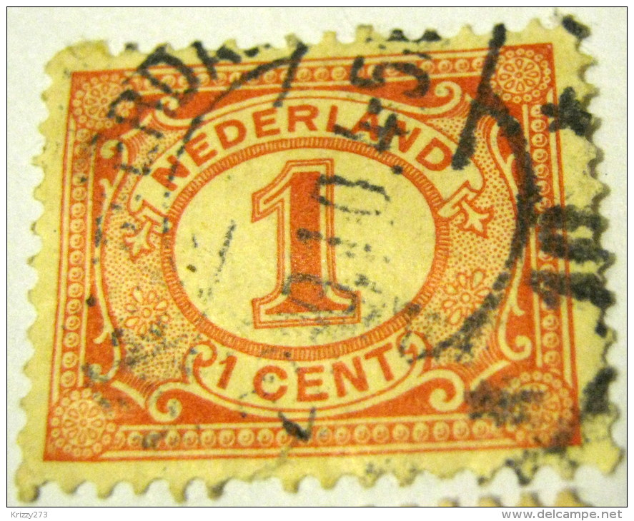 Netherlands 1898 Numeral 1c - Used - Usati