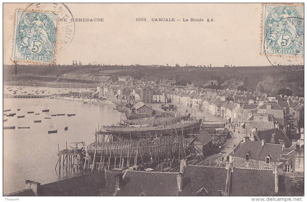 ¤¤  -  1553   -   CANCALE   -   La Houle  -  Chantier De Construction De Bateaux   -  ¤¤ - Cancale