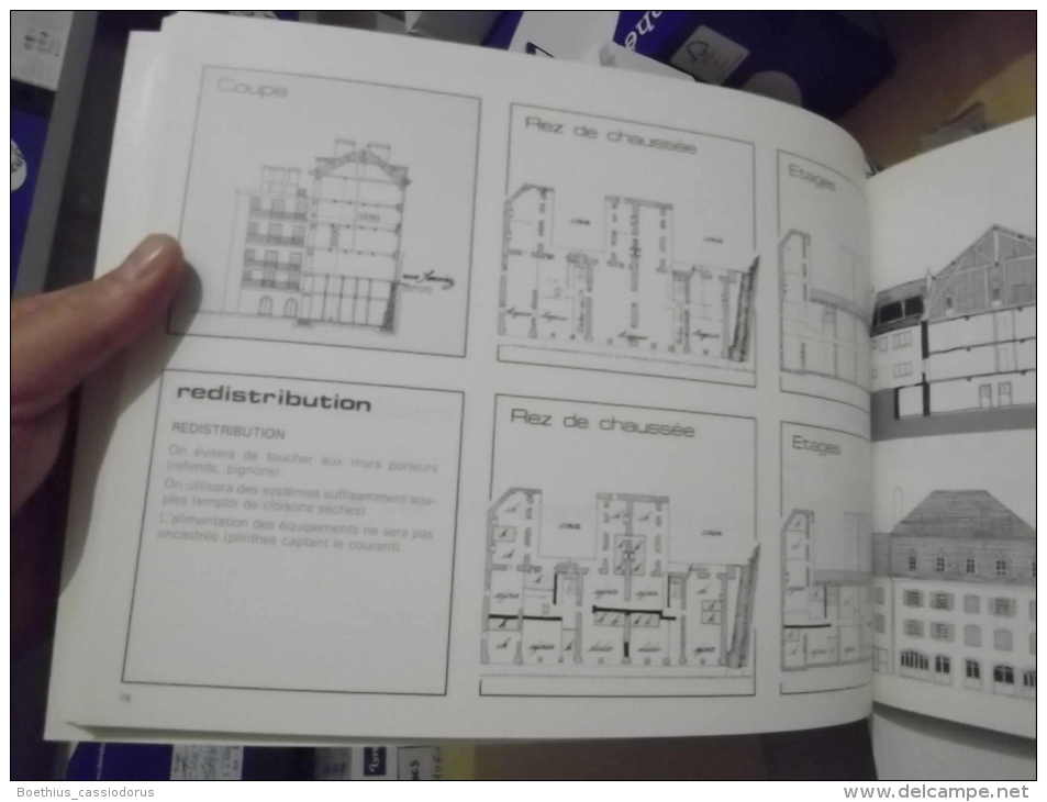 LE BÂTI ANCIEN EN BOURGOGNE 1982 JACQUES LIORET ARCHITECTE DPLG + ARIM + EDF