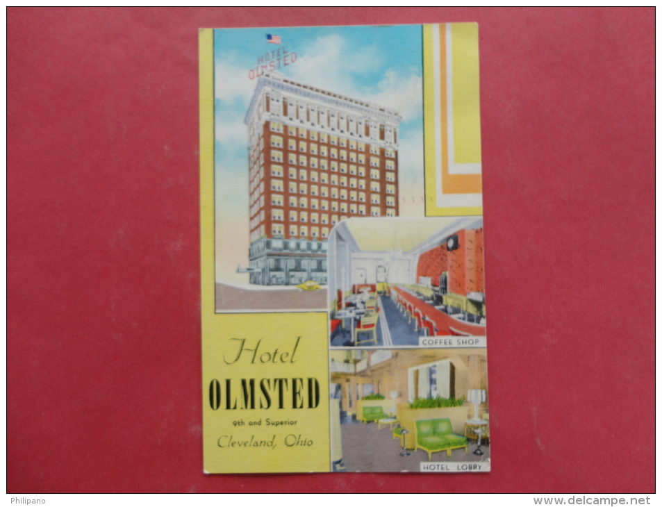 Cleveland,OH--Hotel Olmstead--cancel 1950--PJ230 - Altri & Non Classificati
