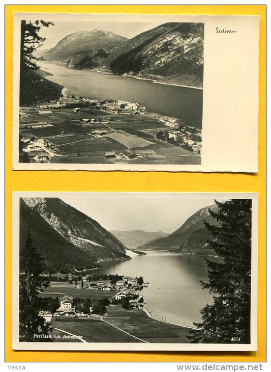 PERTISAU Am ACHENSEE . TIROL .  2 Unused PC. AUSTRIA. - Pertisau