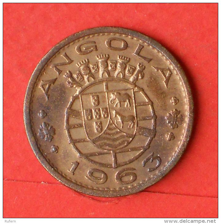 ANGOLA  1  ESCUDOS  1963   KM# 76  -    (Nº02855) - Angola