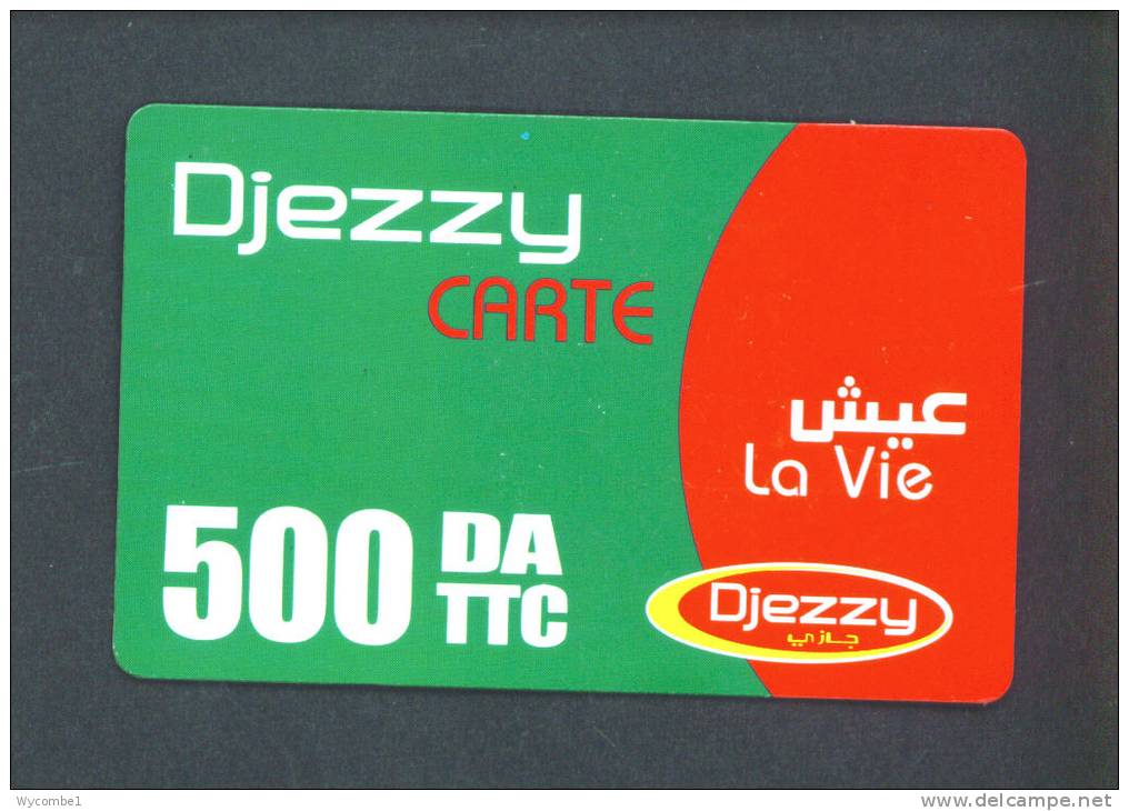 ALGERIA  -  Remote Phonecard As Scan - Algeria