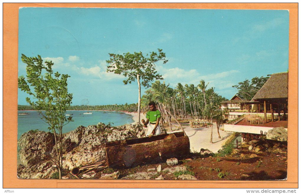 Yanuca Island Resort Fiji Old Postcard - Figi