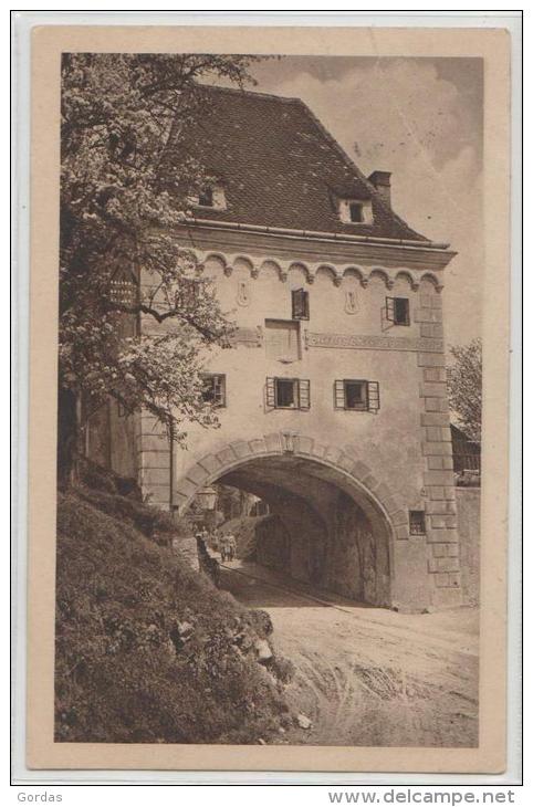 Austria - Steyr - Schnallentor V. Der Stadtseite Gesehen - Steyr