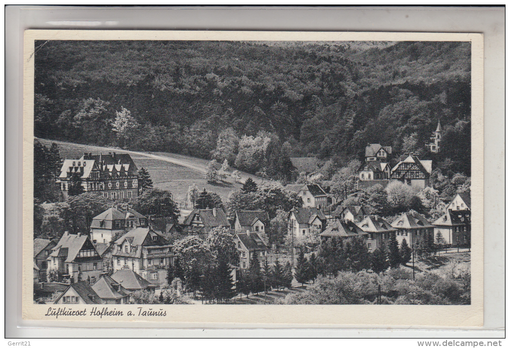 6238 HOFHEIM, Ortsansicht, 1953 - Hofheim