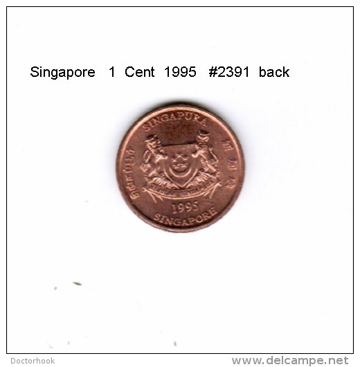 SINGAPORE    1  CENT  1995  (KM # 98) - Singapore