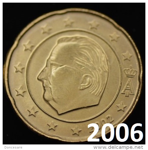 ** 20 CENT EURO  BELGIQUE 2006 PIECE NEUVE ** - België