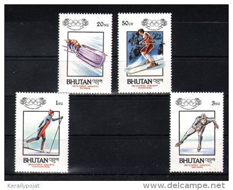 Bhutan - 1984 Sarajevo MNH__(TH-2338) - Bhutan