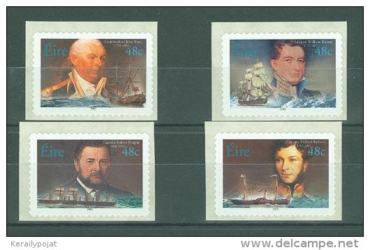 Ireland - 2003 Naval Officers Self-adhesive MNH__(TH-8976) - Unused Stamps