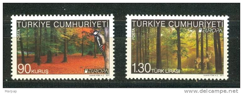 Turkey, Yvert No 3559/3560, MNH - Neufs