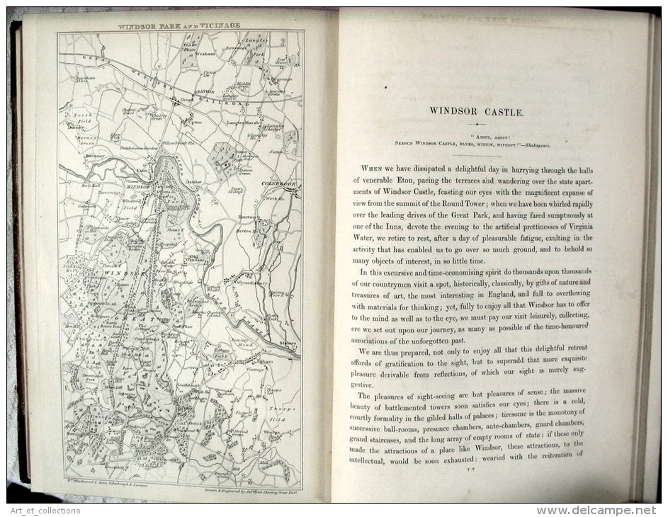 Environs Of London / John Fisher Murray / Engravings / Édition De William Blackwood 1842 - 1800-1849