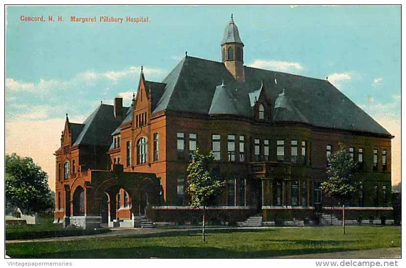 210667-New Hampshire, Concord, Margaret Pillsbury Hospital, Hugh C. Leighton No L1516 - Concord