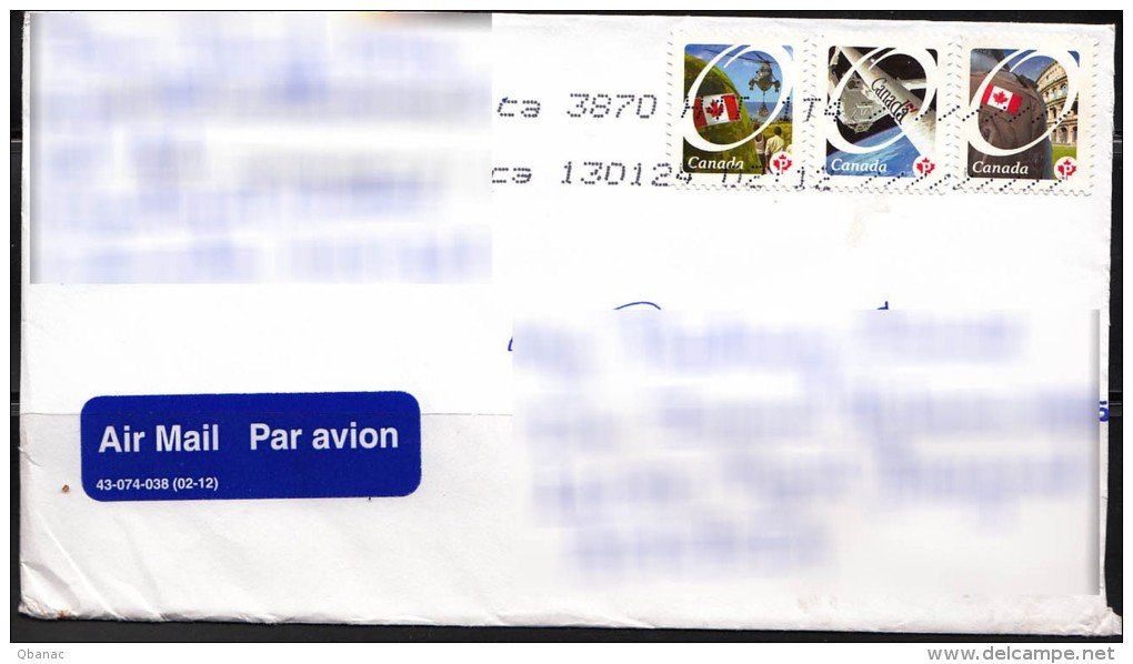 Canada Modern Cover To Serbia - Postal History