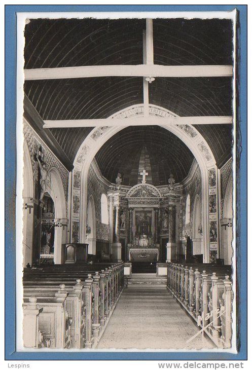 61 - BAZOCHES Sur HOESNE --  Intérieur De L´Eglise - 1950 - Bazoches Sur Hoene