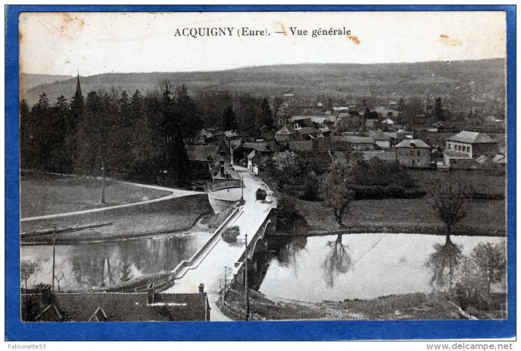 27 ACQUIGNY VUE GENERALE - Acquigny