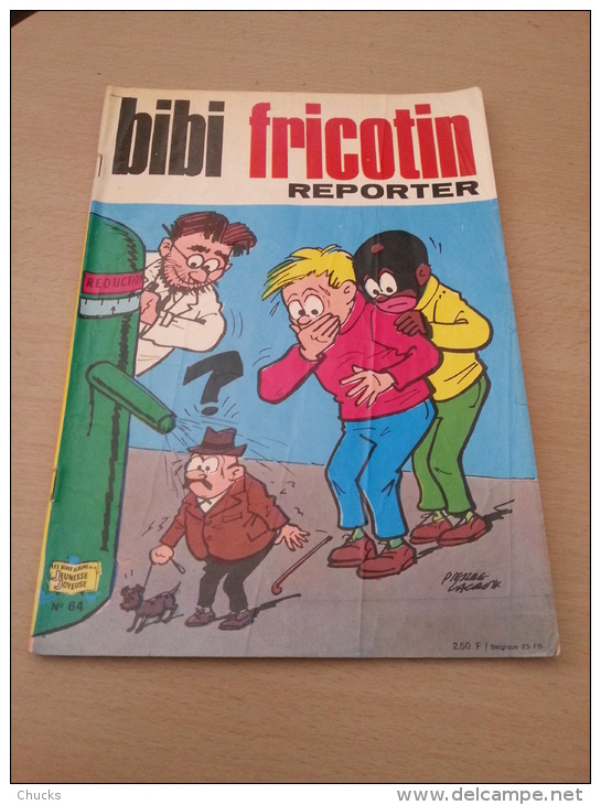 N°64 Bibi Fricotin Reporter - 2° Trim  1974 - Bibi Fricotin